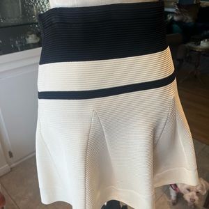 Black and white Timo Weiland skirt